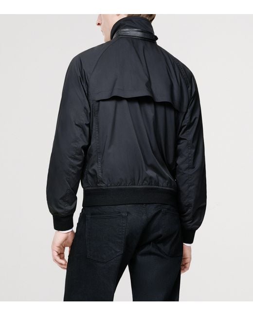 Tom Ford Black Technical Bomber Jacket for men