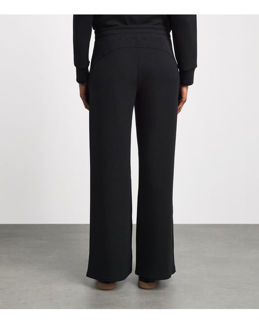 Spanx Black Airessentials Wide-Leg Sweatpants