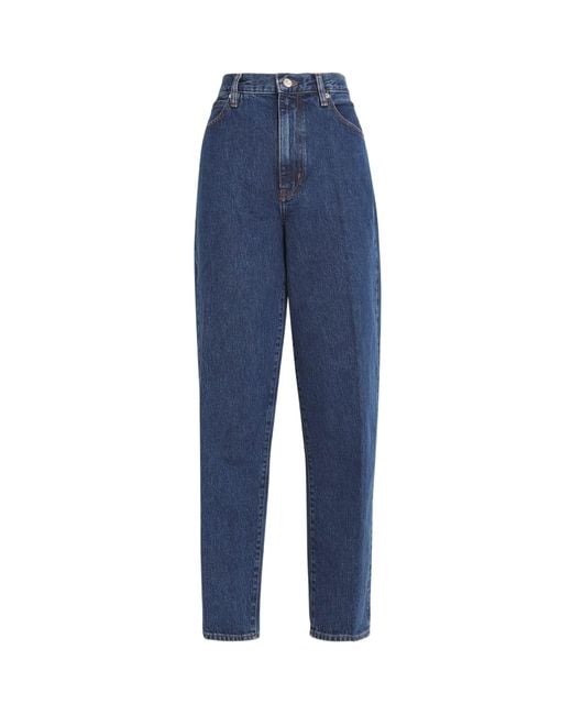 FRAME Blue The Neat Barrel Jeans