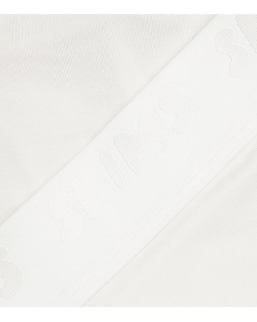 Skims White Stretch Boxer Briefs for men