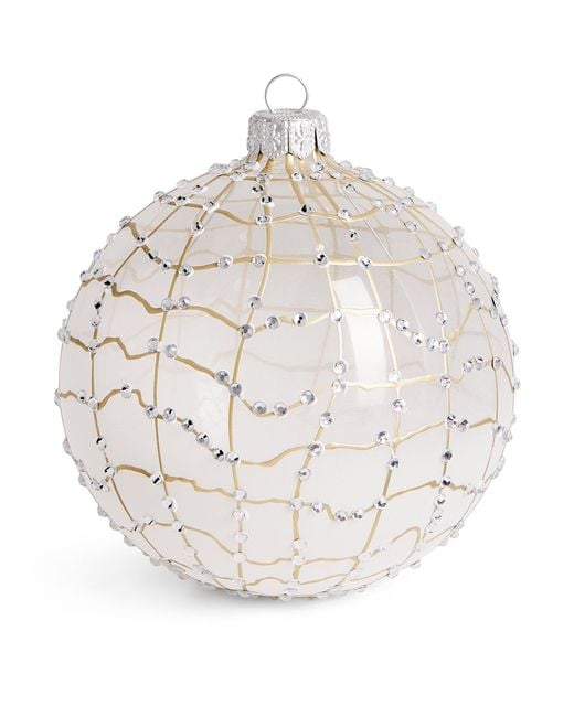 Harrods Natural Crystal-Embellished Ombré Bauble