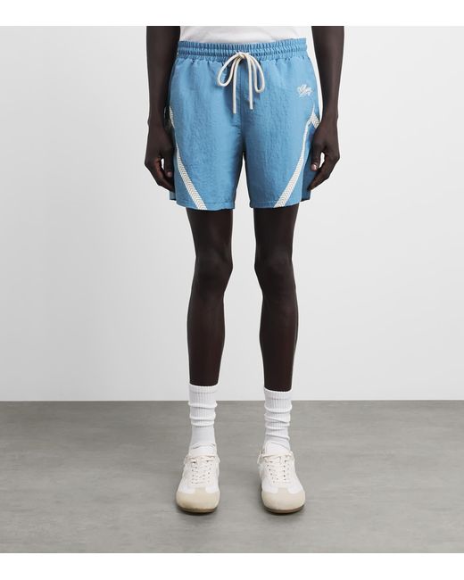 CHERRY LA Blue Logo Running Shorts for men