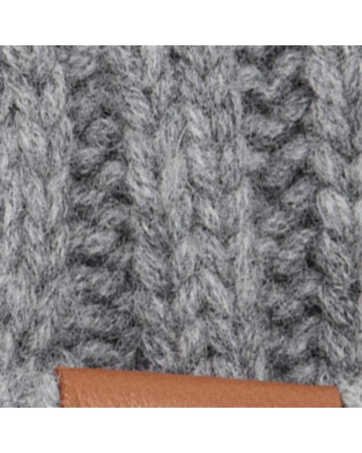 Loewe Gray Wool Beanie