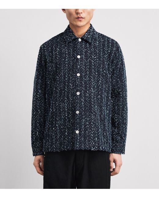 Samsøe & Samsøe Blue Sacastor X Denim Overshirt for men