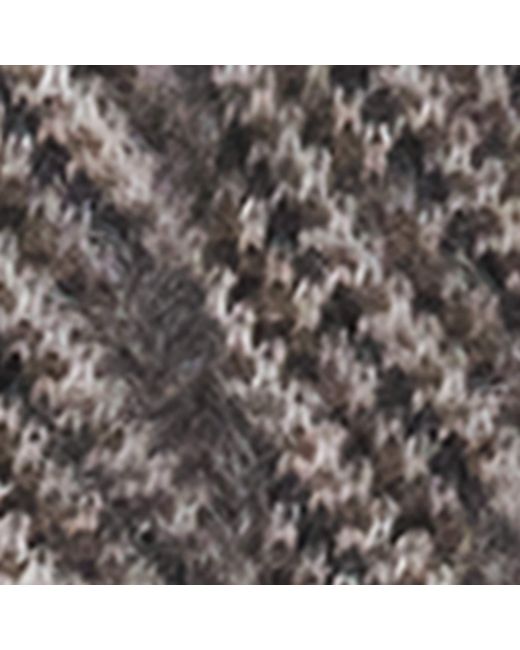 Acne Gray Mohair-Wool Hooded Scarf