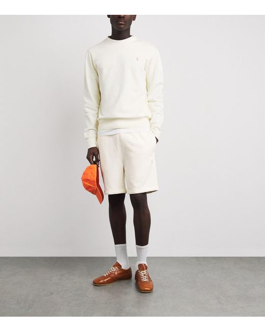 Polo Ralph Lauren Natural Cotton Terry Shorts for men