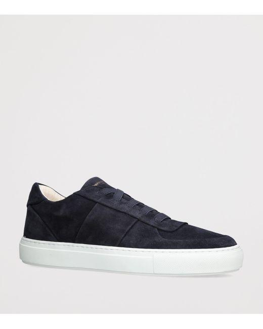 Born Outside Blue Suede Tono Sneakers for men
