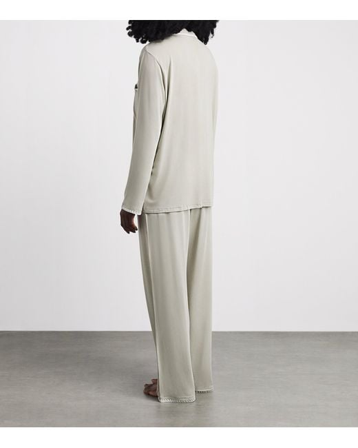 Eberjey Gray Frida Long Pyjama Set