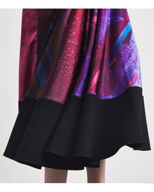 Roksanda Purple Silk Omi Midi Dress