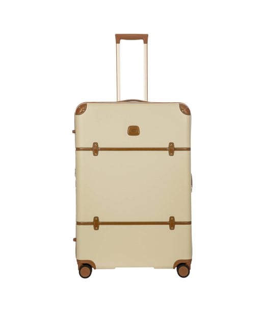 Bric's Natural Bellagio 3.0 Hardside Expandable 30 Large Checked Spinner