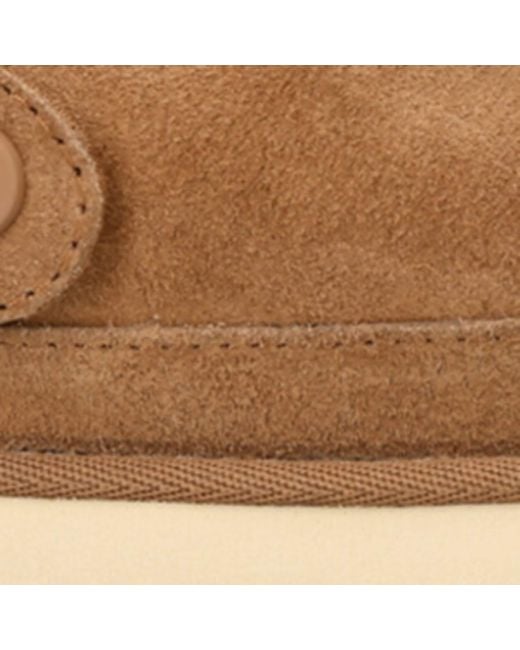 Ugg Brown Suede Goldenstar Clogs