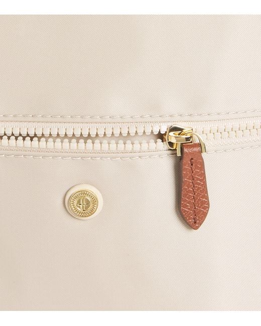 Harrods Natural Nylon Backpack