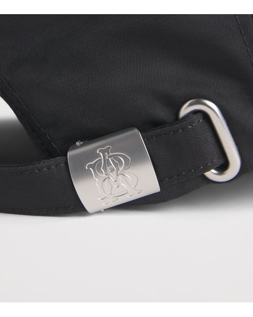 About Blank Black Logo Cap for men