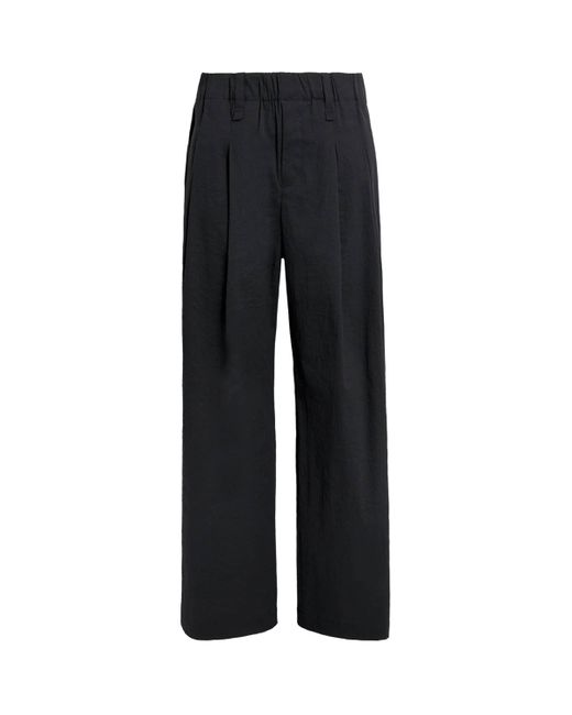 Issey Miyake Black Washi Ensemble U Trousers