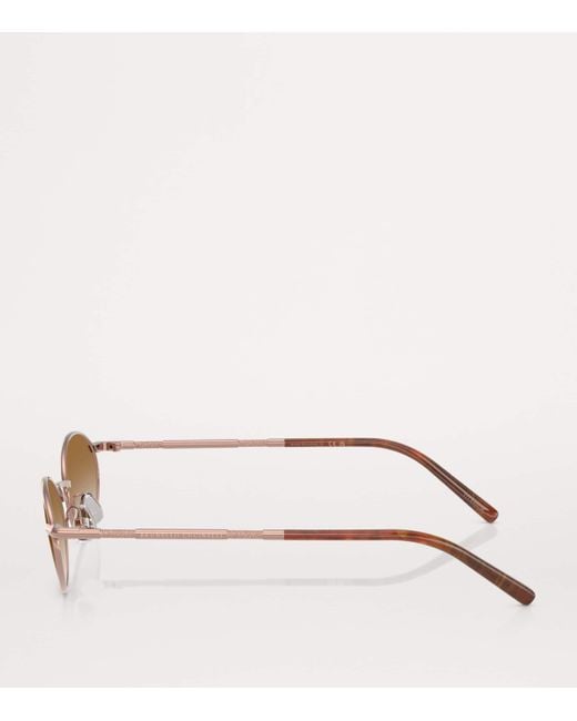 Brunello Cucinelli Natural Titanium Sunglasses