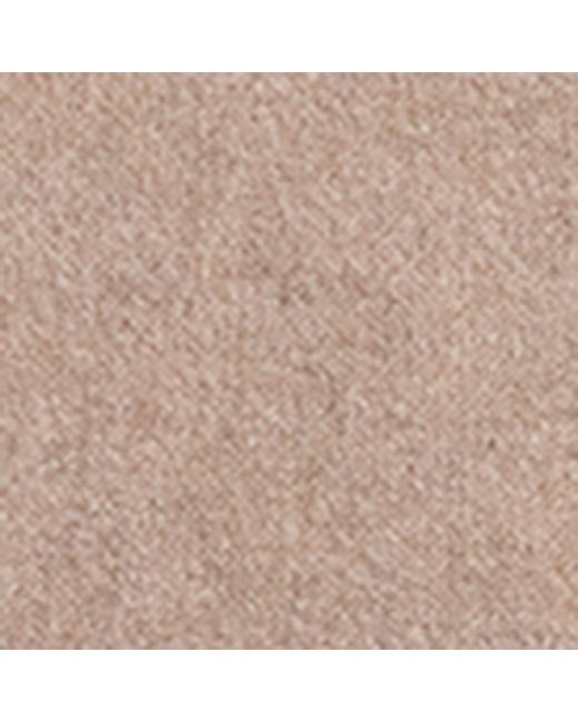 Johnstons Brown Natural Cashmere Scarf for men