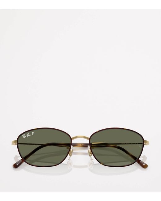 Ray-Ban Green Rb3749 Irregular Sunglasses