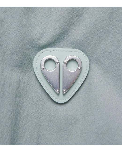 Moose Knuckles Blue Collared Track Jacket for men