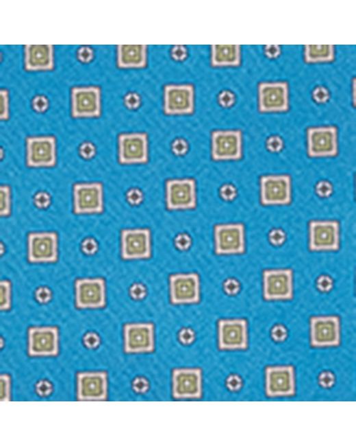 Eton of Sweden Blue Silk Jacquard Tie for men
