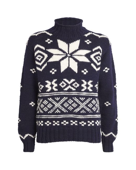 Polo Ralph Lauren Men's Wool Sweater Blue