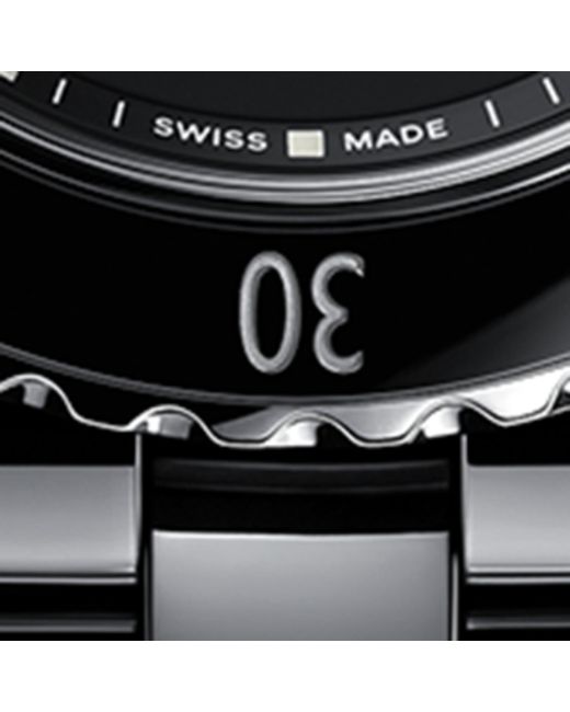 Chanel Black Ceramic, Steel And Diamond J12 Calibre 12.2 Watch