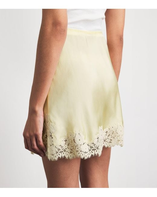 Doen Natural Silk Giulietta Mini Skirt