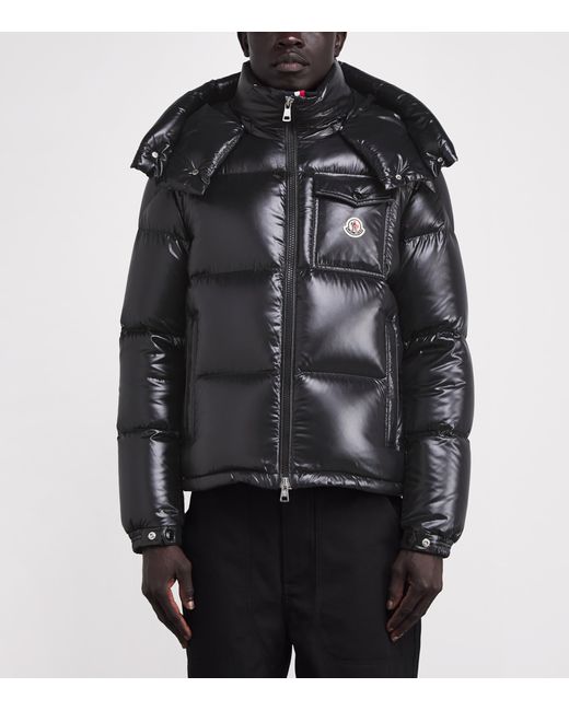 Moncler Black Down Montbeliard Puffer Jacket for men