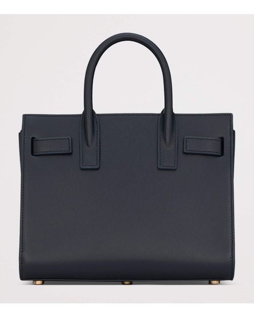 Saint Laurent Black Nano Sac De Jour Tote Bag