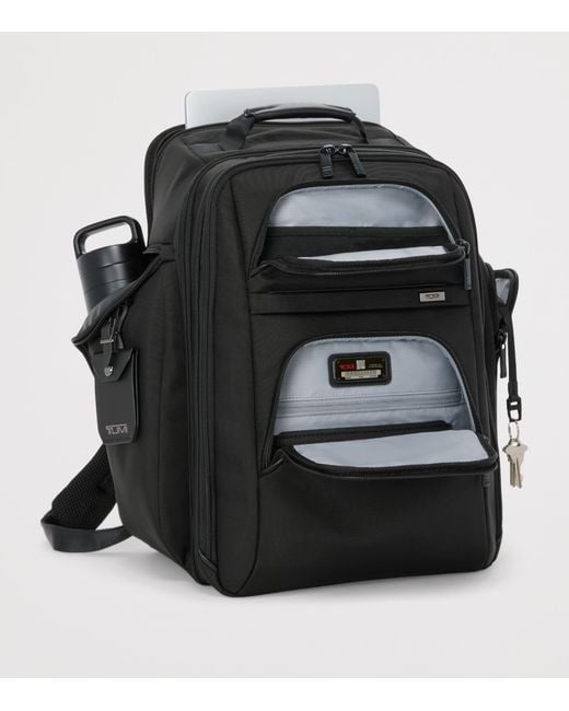 Tumi Black Alpha 4 Packing Backpack