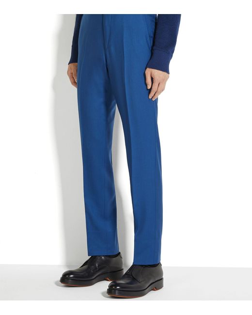 Zegna Blue Oasi Cashmere 2-piece Suit for men