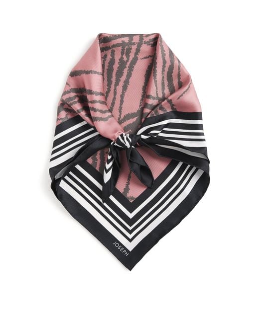 Joseph Multicolor Silk Nadia Scarf
