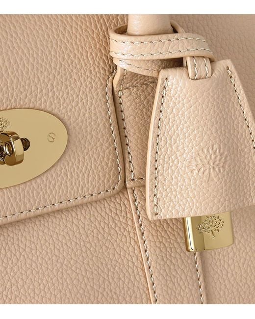 Mulberry Natural Small Leather Bayswater Satchel Bag