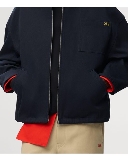 Loewe Blue Denim Jacket for men