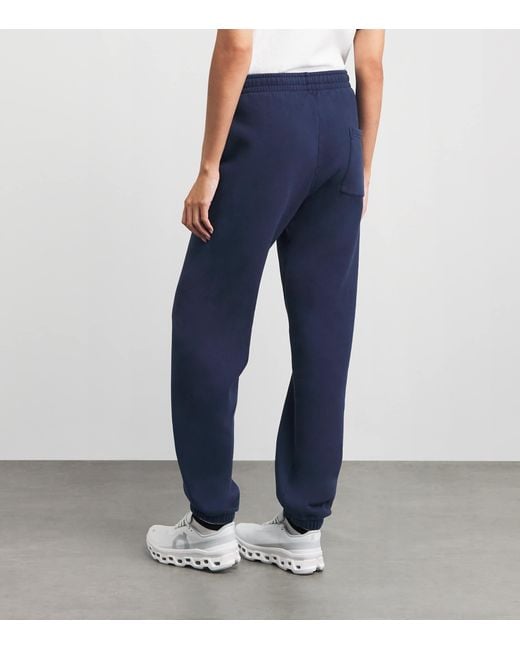 Sporty & Rich Blue Cotton Syracuse Sweatpants