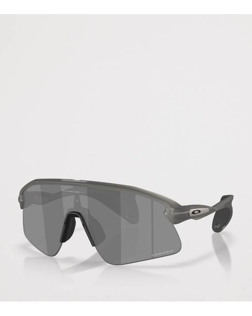 Oakley Gray Stunt Devil Rectangle Sunglasses