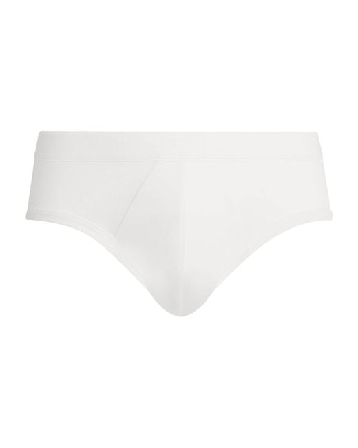 Zimmerli of Switzerland White Sea Island Cotton Briefs for men