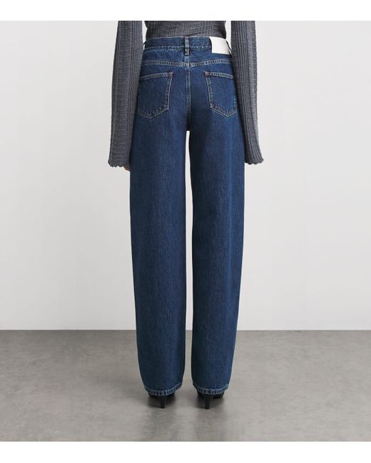 Loulou de Saison Blue Samur Straight Jeans