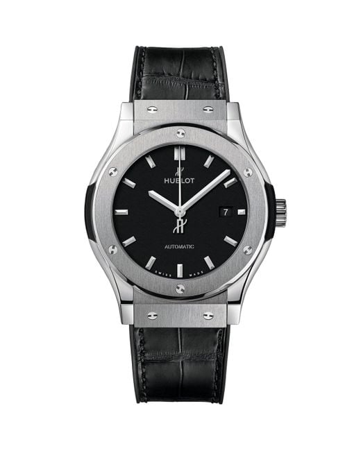 Hublot Gray Titanium Classic Fusion Racing Watch