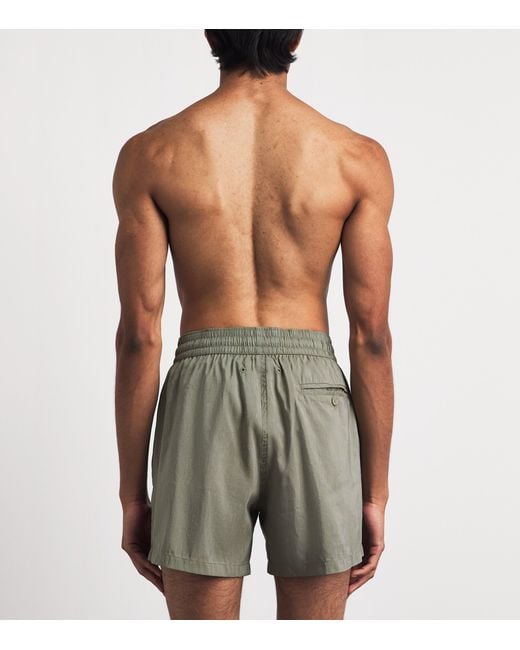 Frescobol Carioca Gray Rio Sport Swim Shorts for men