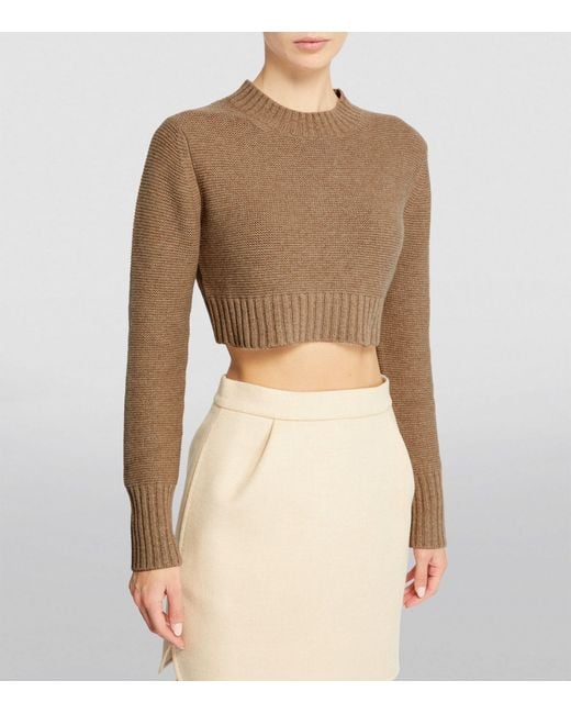 Cashmere Cropped Sweater