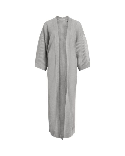 AllSaints Gray Misha Kimono