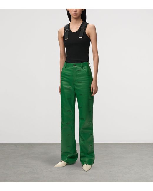 Loewe Black Embellished Tank Top