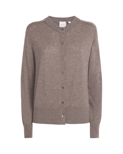 Varley Brown Fairfax Cardigan