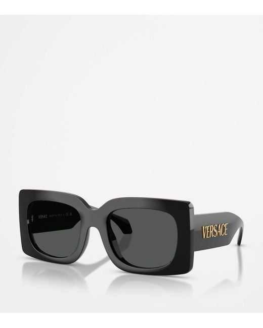 Versace Black Square Sunglasses