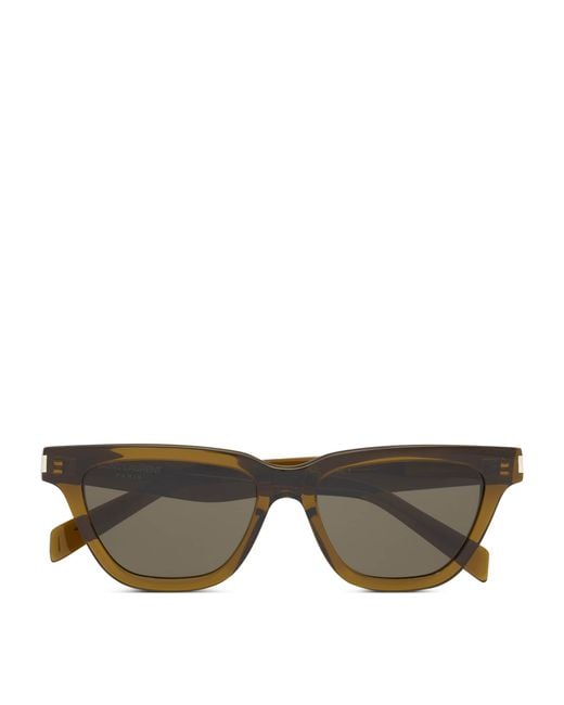 Saint Laurent Brown Acetate Sl 462 Sulpice Sunglasses