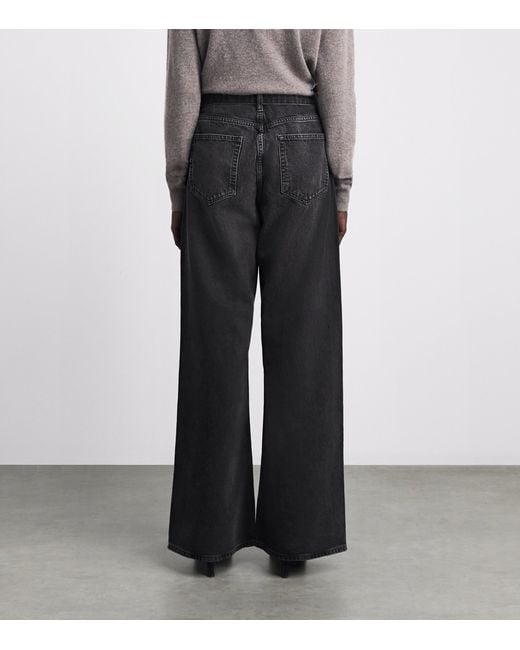 FRAME Blue Belted The Loose Jeans