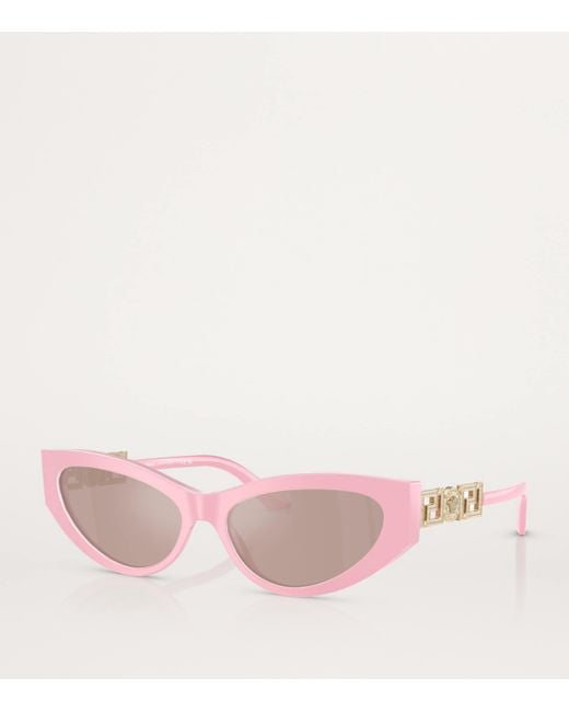 Versace Pink Metal Ve4470B Sunglasses