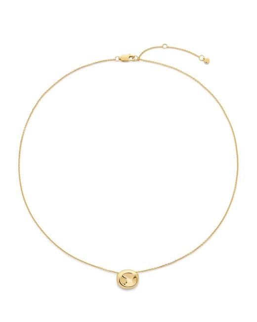 Monica Vinader Metallic Vermeil Aria Chain Necklace