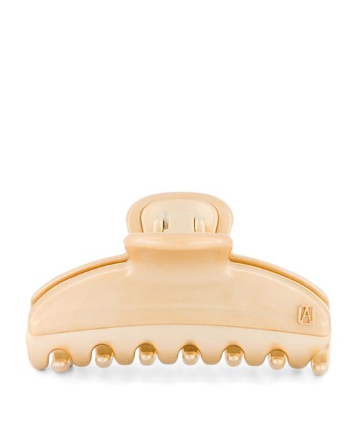 Alexandre De Paris Natural Plated Claw Hair Clip