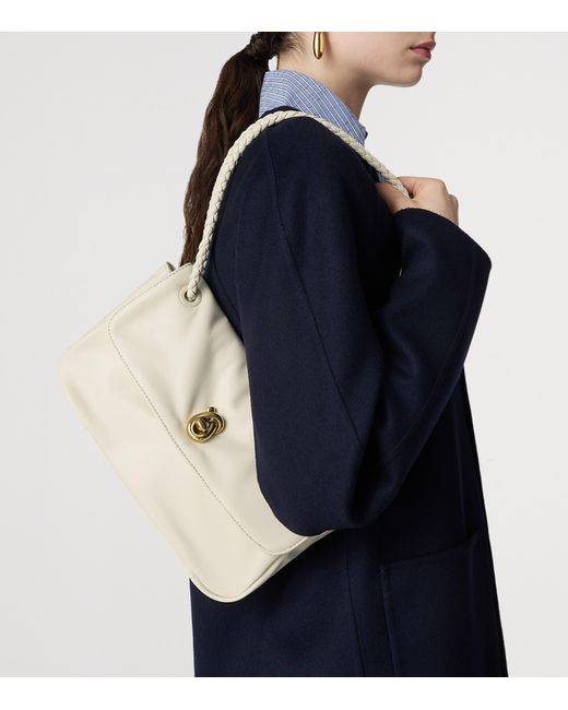 Bottega Veneta Natural Leather Madison Cross-Body Bag